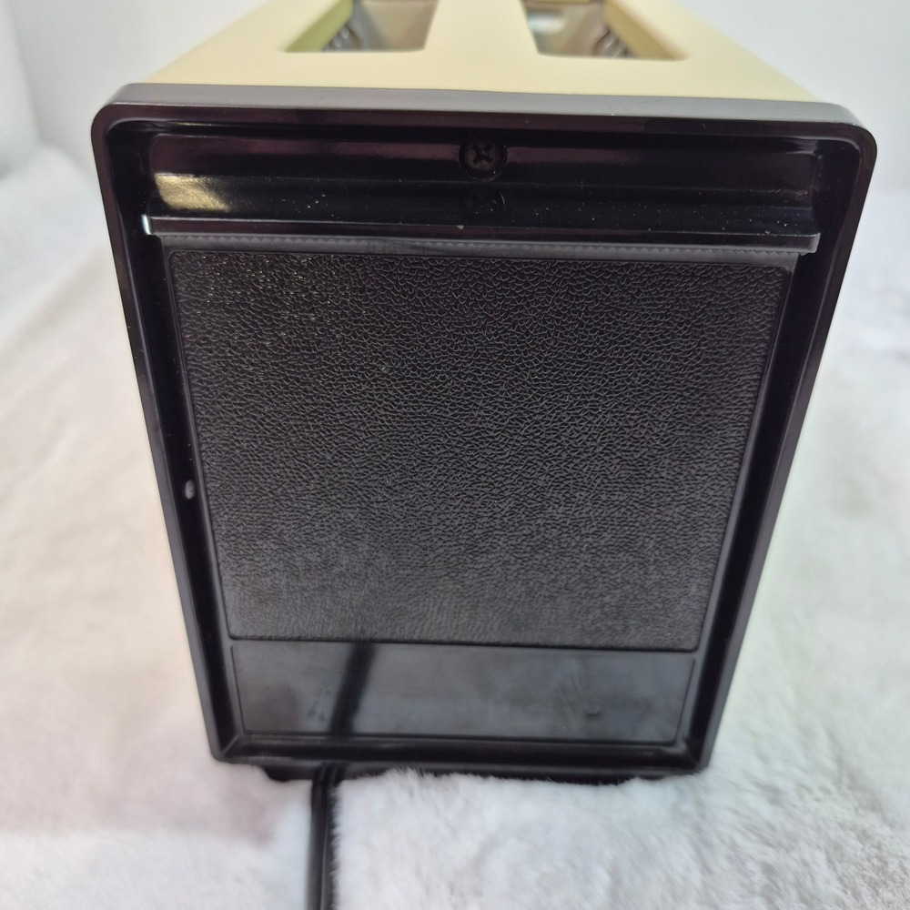 Vintage Sunbeam 2 Slice Toaster Model 20-12 Harvest Gold Yellow Black Retro 70s - Picture 6 of 7